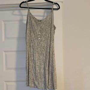 GAP Green and White Mini Dress